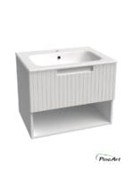 Lavabo sa ormarićem PIEDRA White 60x46 cm
