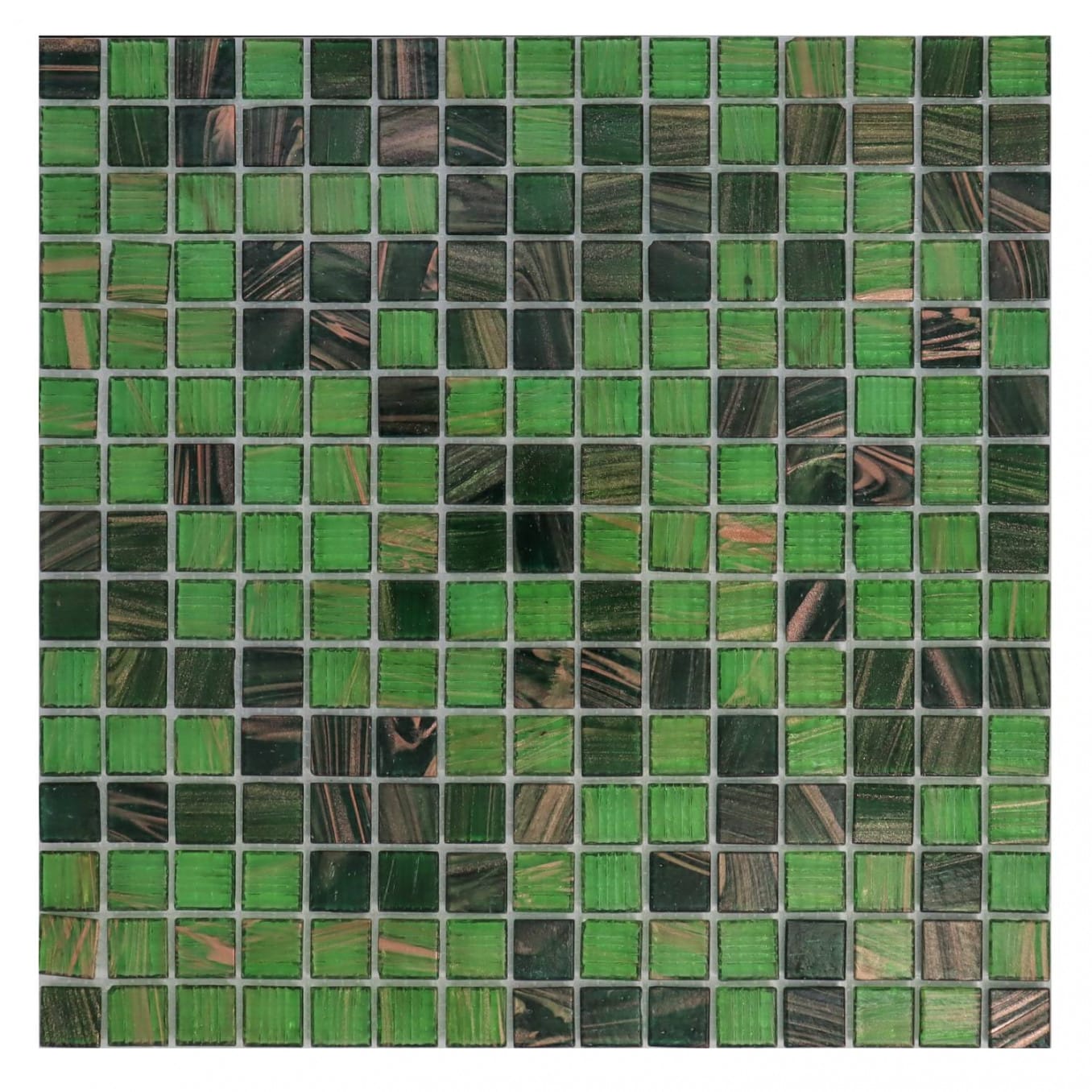 Mozaik Stakleni Green GM008 - 33x33 Mozaik Stakleni Green GM008 - 33x33
