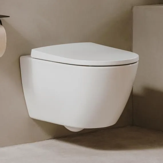 ROCA ONA Konzolna WC šolja Rimless sa Soft Close WC daskom