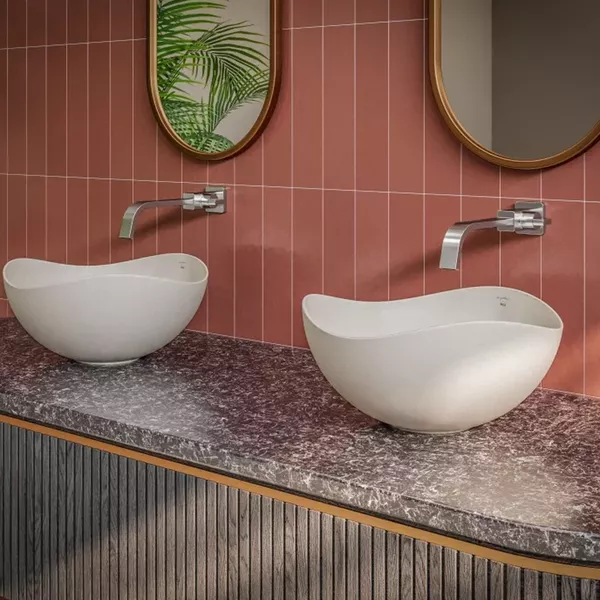 ROCA Nadgradni Lavabo Ruy Ohtake fi 37,5 Beli