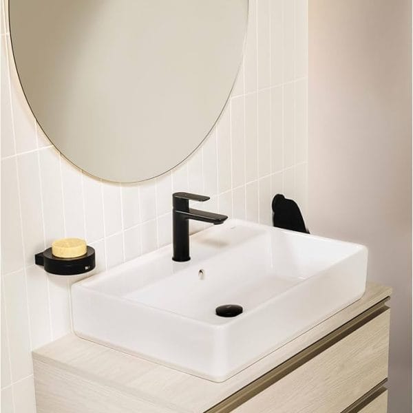 Crna Baterija za Lavabo ROCA Cala Black