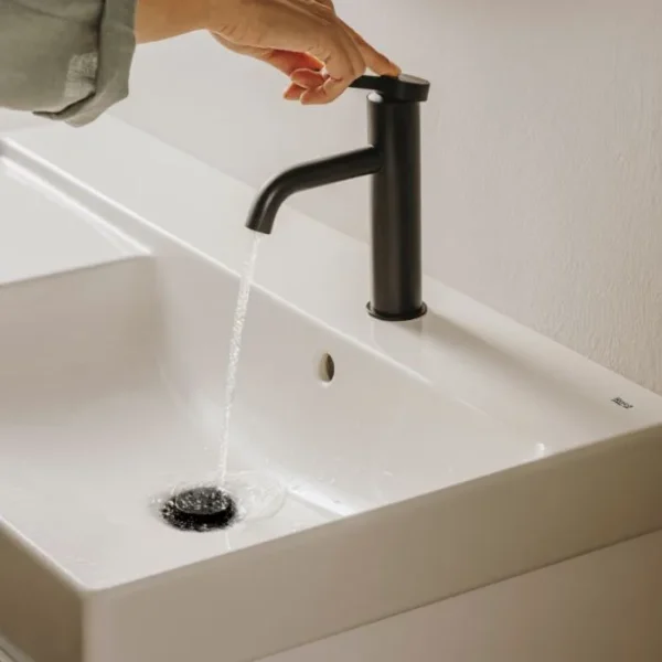 Crna Baterija za Lavabo ROCA ONA Black