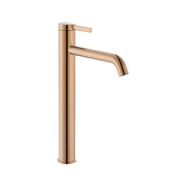 Visoka Baterija za Lavabo ROCA ONA Rose Gold