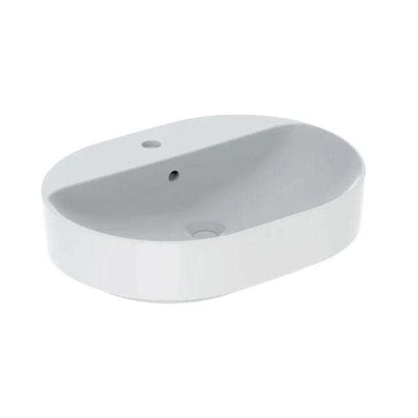 GEBERIT Nadgradni Lavabo VariForm Elipsasti 60x45 cm