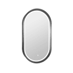COPEN LED Ogledalo za kupatilo Gunmetal 57 Ovale 50x90 COPEN LED Ogledalo za kupatilo Gunmetal 57 Ovale 50x90