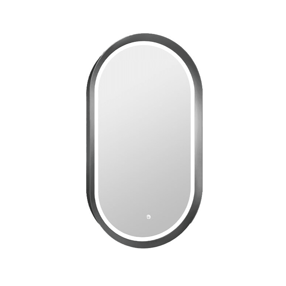 COPEN LED Ogledalo za kupatilo Gunmetal 57 Ovale 50x90 COPEN LED Ogledalo za kupatilo Gunmetal 57 Ovale 50x90