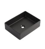 Nadgradni lavabo Rectangular 47x36 Black Matte