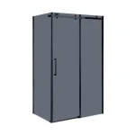 Tuš Kabina DeckGal Grey 100x80 Dark - Dim Sivo staklo 8 mm