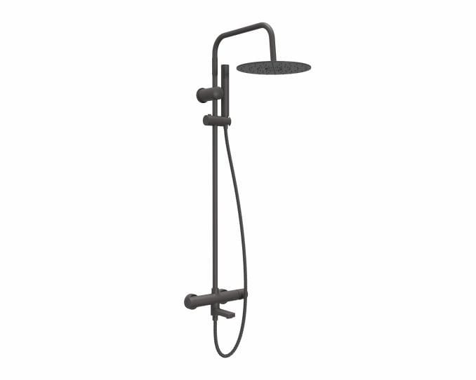 Usponska Baterija i Tuš Set sa izlivom Copen Nook GunMetal Usponska Baterija i Tuš Set sa izlivom Copen Nook GunMetal