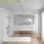 Tuš Kada Copen Slate 100x70 White sa Inox rešetkom Tuš Kada Copen Slate 100x70 White sa Inox rešetkom