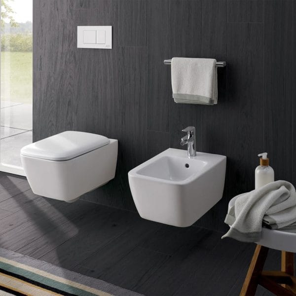 GEBERIT iCon Square Konzolni Bide sa skrivenim kačenjem