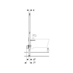 GEBERIT Duofix Ugradni Element za BIDE 111.534.00.2