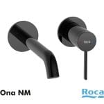 ROCA ONA Ugradna Baterija za Lavabo Crna Mat - Komplet