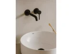 ROCA ONA Ugradna Baterija za Lavabo Crna Mat - Komplet