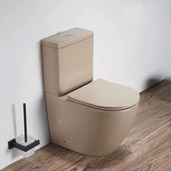 Monoblok WC šolja Bež Perla Compact Cappuccino