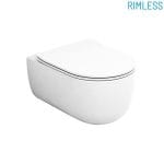 Konzolna WC šolja Olympia MILADY RimFree sa Soft Close WC daskom Konzolna WC šolja Olympia MILADY RimFree sa Soft Close WC daskom