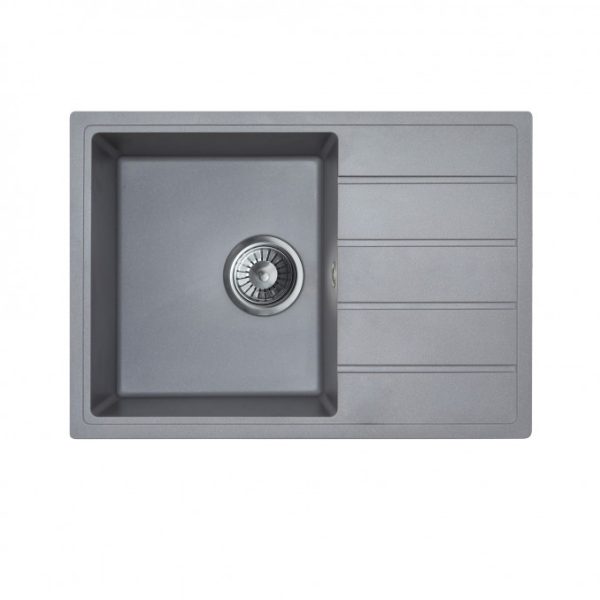 Granitna Sudopera MILO METRO 62x44 sa sifonom - Diamond Grey