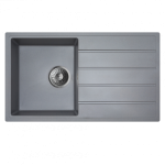 Granitna Sudopera MILO METRO 76x44 sa sifonom - Diamond Grey