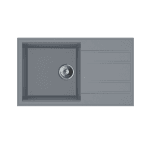 Granitna Sudopera MILO RETTO 78x46 sa sifonom - Diamond Grey