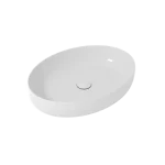 OLYMPIA Nadgradni Lavabo Metamorfosi 55x42 ovalni - Beli Sjaj