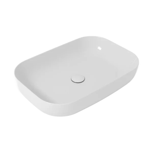 OLYMPIA Nadgradni Lavabo Metamorfosi 60x42 - Beli Sjaj