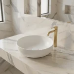 OLYMPIA Nadgradni Lavabo Metamorfosi fi 45 cm - Beli Sjaj