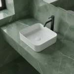 OLYMPIA Nadgradni Lavabo Smash 40x40 - Beli Sjaj OLYMPIA Nadgradni Lavabo Smash 40x40 - Beli Sjaj