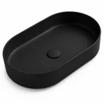 OLYMPIA Nadgradni Lavabo Smash 60x36 - Crni Mat