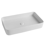OLYMPIA Nadgradni Lavabo Smash 65x40 - Beli Sjaj
