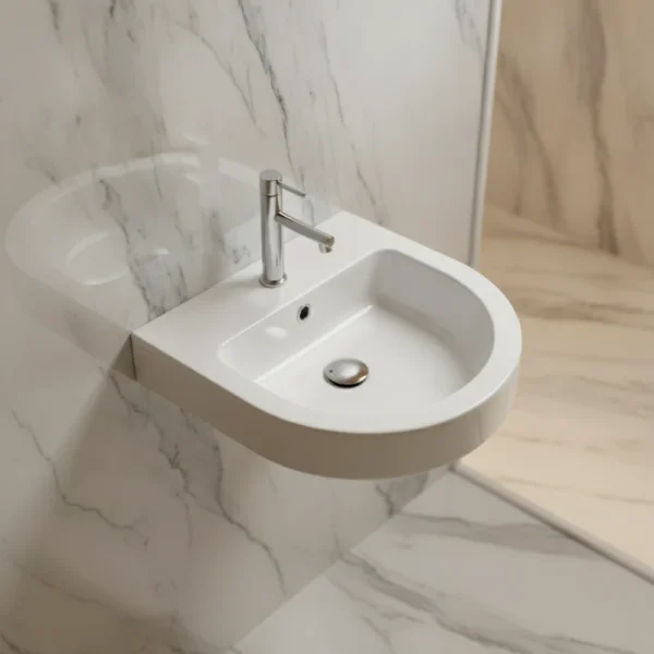 Catalano ZERO Lavabo 50x50 cm sa rupom