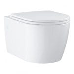 GROHE Bau Ceramic konzolna WC šolja RimLess sa Soft Close WC daskom GROHE Bau Ceramic konzolna WC šolja RimLess sa Soft Close WC daskom