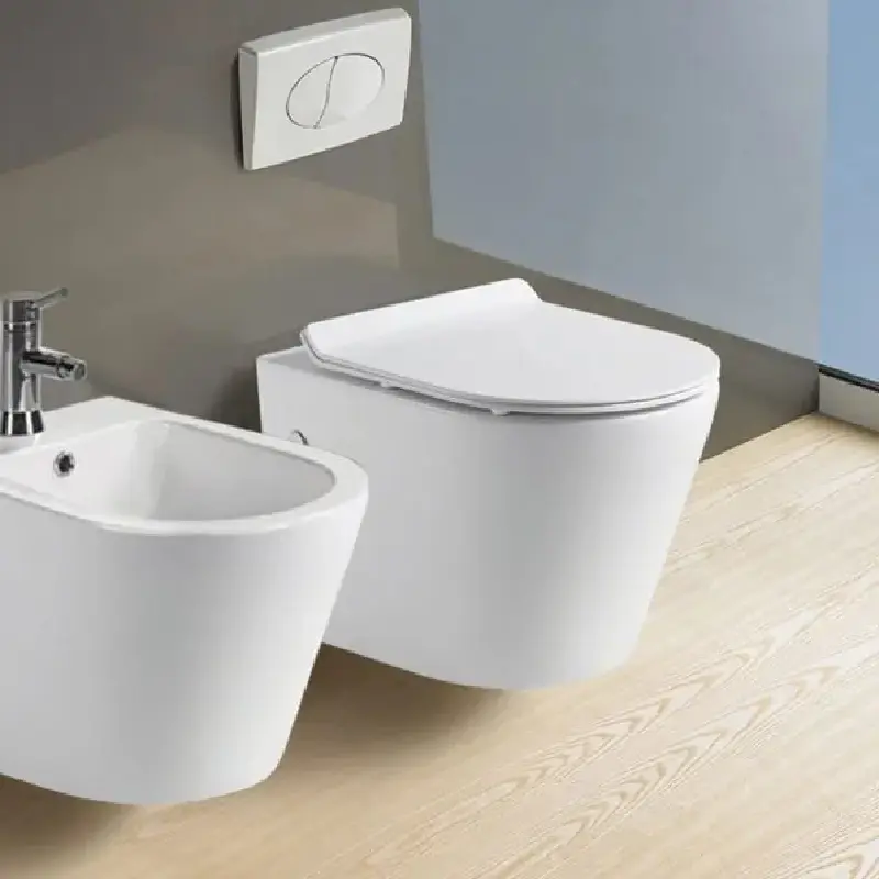Rubicer konzolna WC šolja MINI Glamic sa Slim Soft Close WC daskom - 48 cm Rubicer konzolna WC šolja MINI Glamic sa Slim Soft Close WC daskom - 48 cm