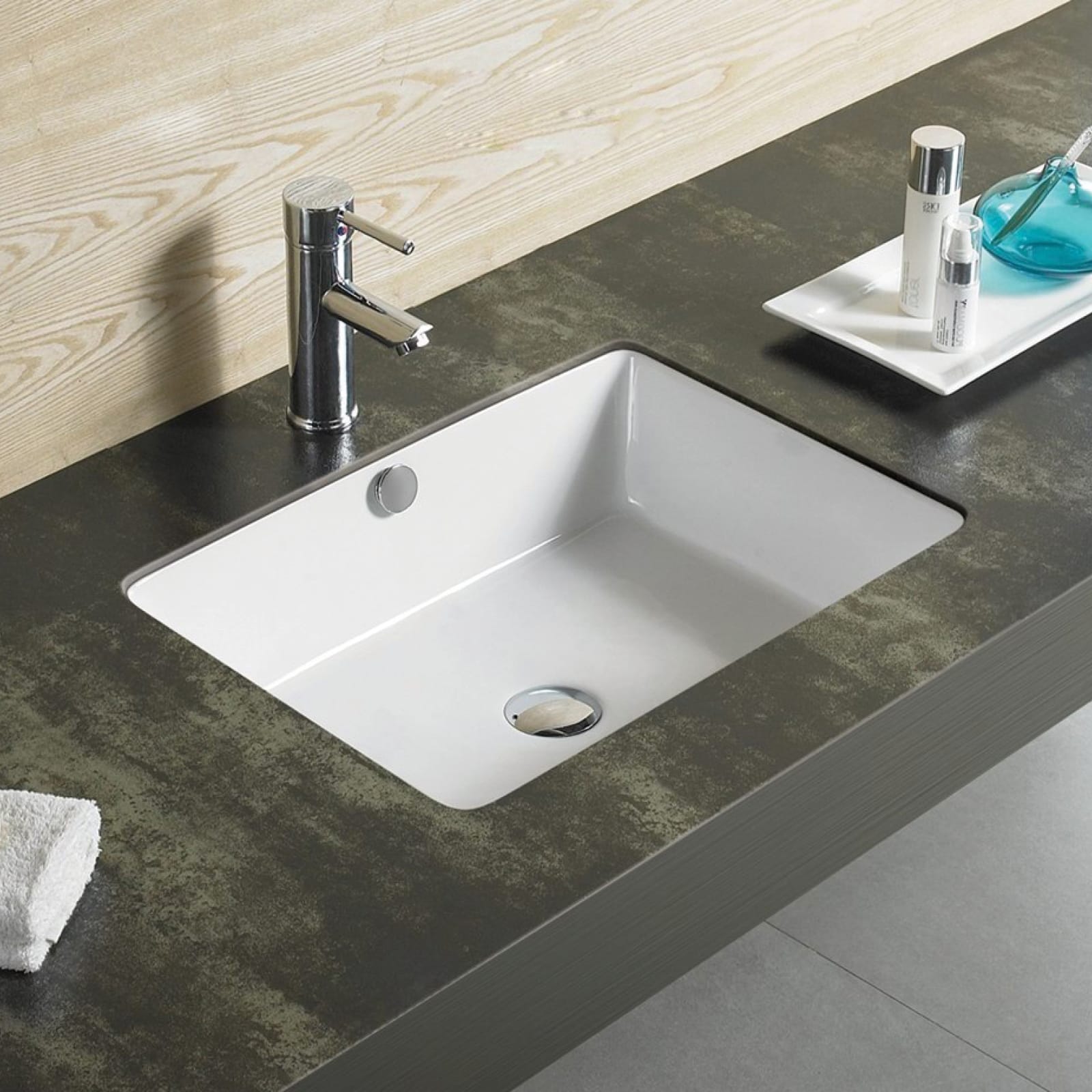Rubicer SQUARE Podgradni Lavabo 54x34 cm RS133 Rubicer SQUARE Podgradni Lavabo 54x34 cm RS133
