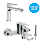 Teorema XS KOMPLET Baterija – Kada + Lavabo – AKCIJA Baterija za kadu + baterija za lavabo XS
