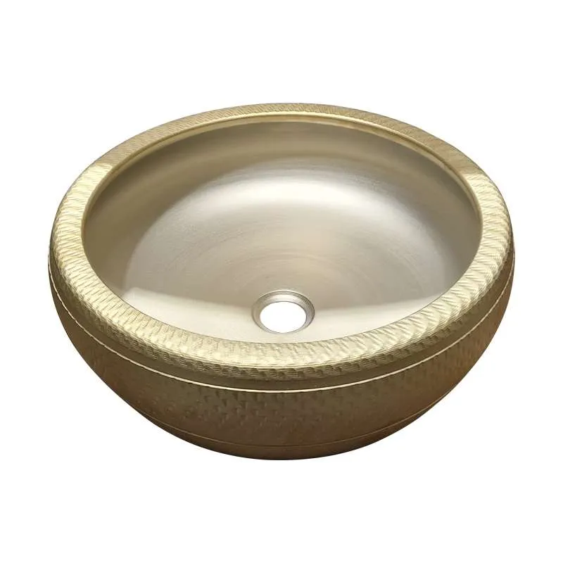Nadgradni Lavabo Gold Sun fi 42 cm - Zlatni Mat -40% Nadgradni Lavabo Gold Sun fi 42 cm - Zlatni Mat -40%