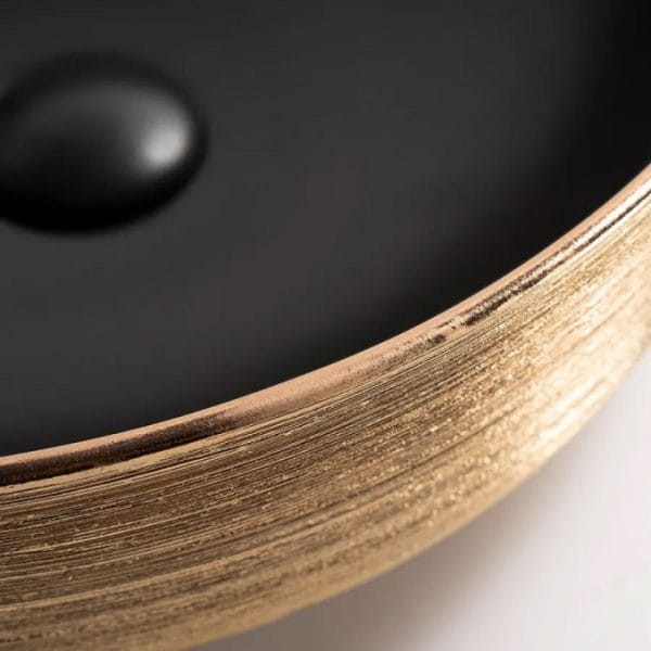 Nadgradni Lavabo COPEN fi 41 LINE Gold - Black